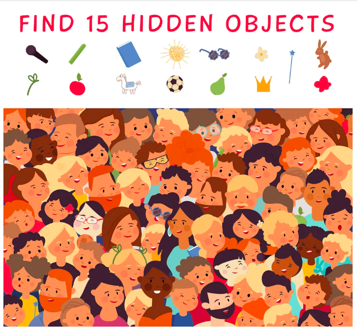 15 hidden items in 15 second, wanna try?