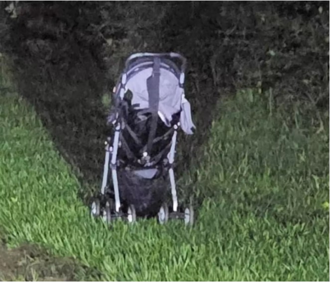 Concerned Woman Beware of Abandoned Prams on Roadsides3