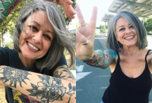 58YearOld Woman Responds To Those Who Criticize Her For Her Tattoos And Youthful Style