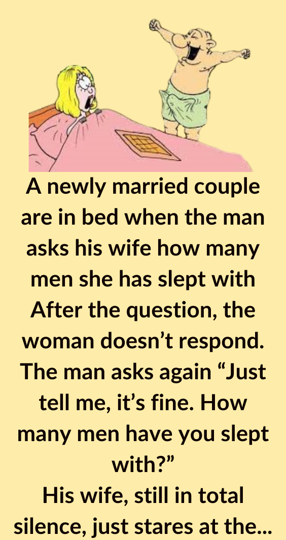 A Newly Married Couple Are In Bed 1