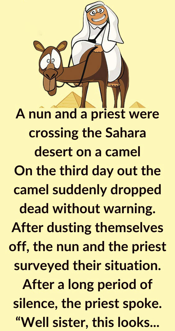 A Nun And A Priest Crossing Saha