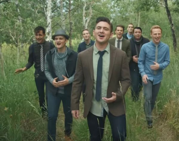 Group Of Men Gather In The Mountains To Sing You Raise Me Up Will Give You Chills11a