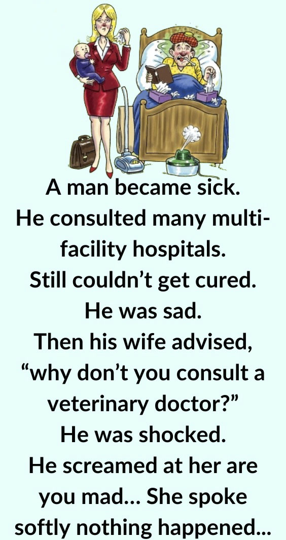 A Man Became Sick