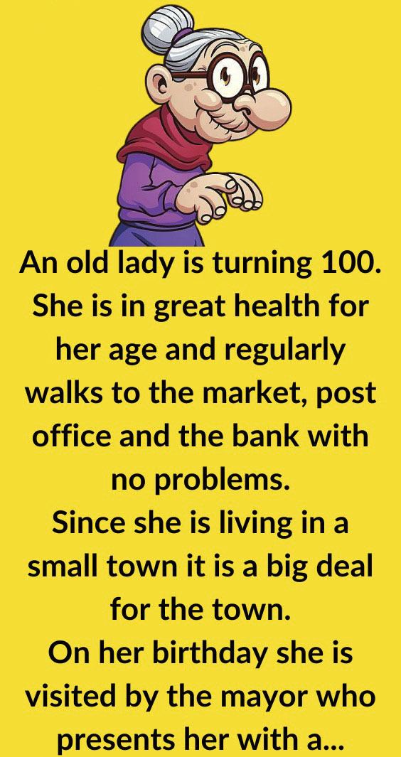 A Old Lady is Turning 100