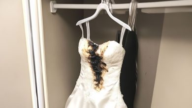 I Found My Wedding Dress Ruined with an Iron