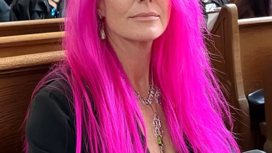 I Saw A Woman In Church With Pink Hair