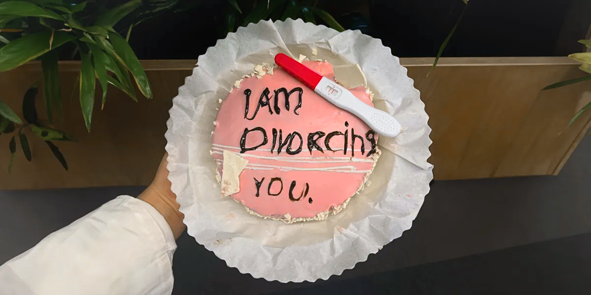 My Husband Sent Me a Cake to Announce Our Divorce