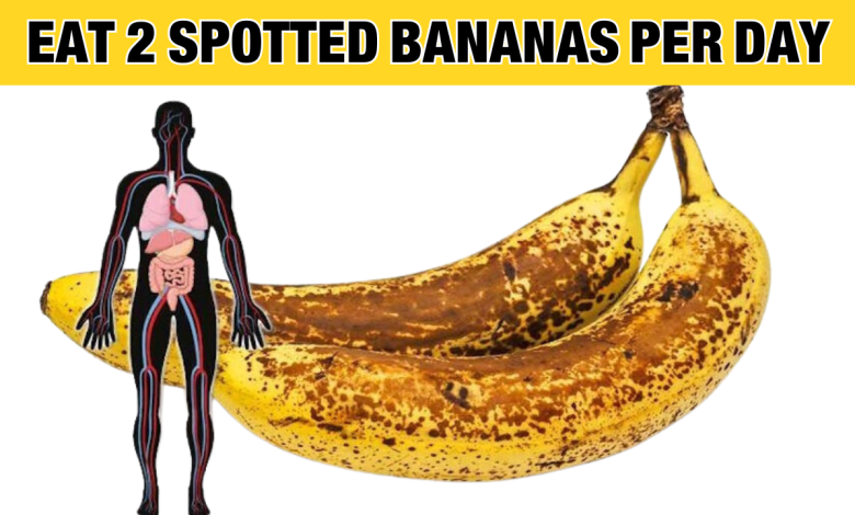 Eat 2 Spotted Bananas Per Day