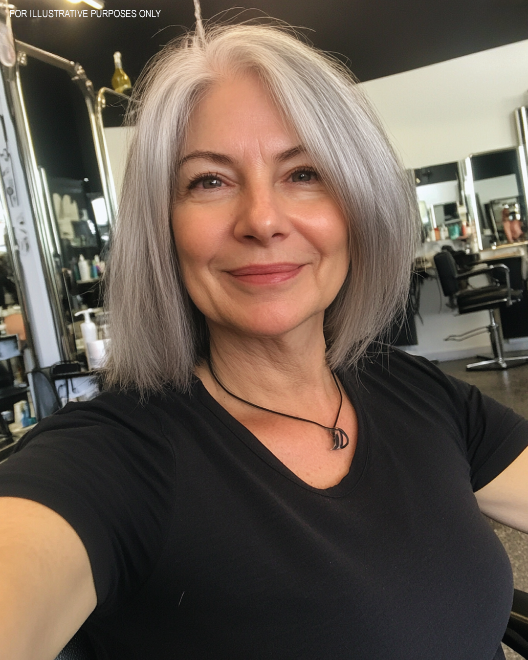 My Wife Went To The Salon But Chose To Keep Her Awful Gray Hair