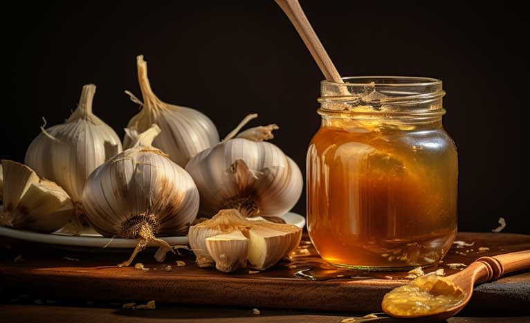 garlic honey featured