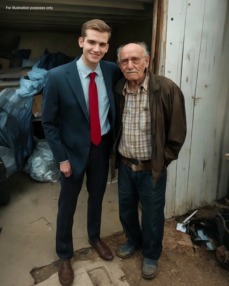 An Elderly Teacher Paid for a Freezing Boys Meal 3