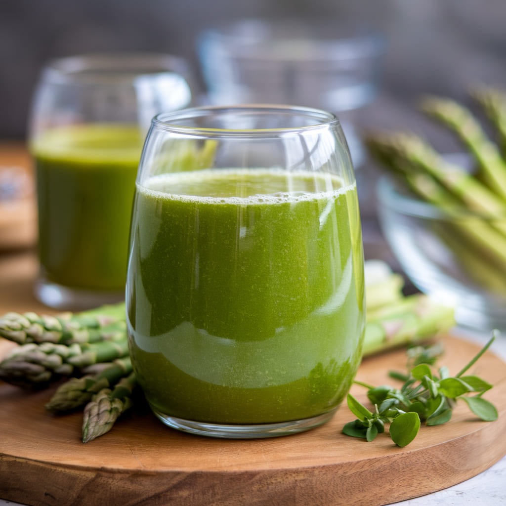 Green Goddess Asparagus Juice