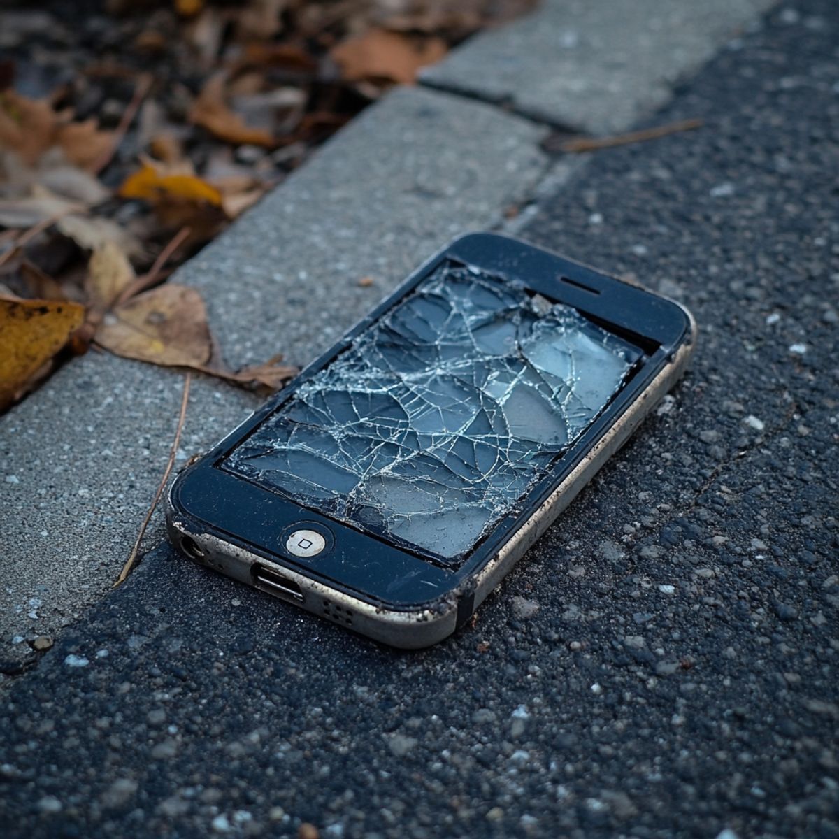 I Found a Smashed Phone on the Roadside0