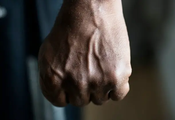 closeup black hand fist 53876 40987 612x420 1